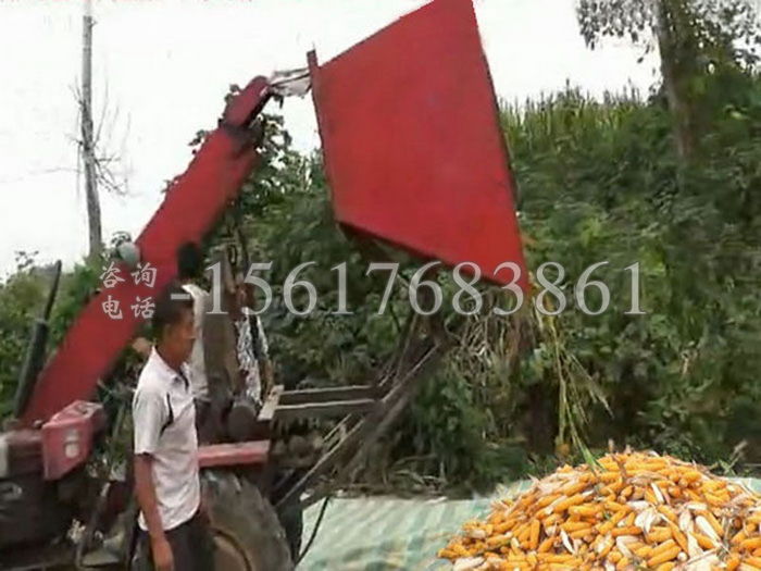 小型玉米收穫機器